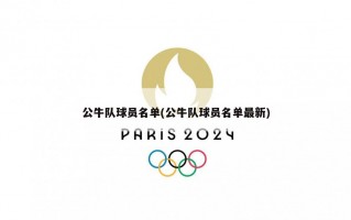 公牛队球员名单(公牛队球员名单最新)