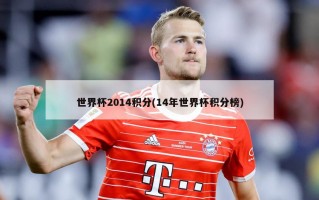 世界杯2014积分(14年世界杯积分榜)