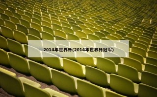 2014年世界杯(2014年世界杯冠军)