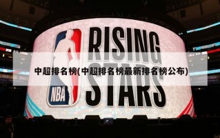中超排名榜(中超排名榜最新排名榜公布)
