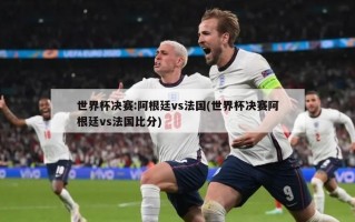 世界杯决赛:阿根廷vs法国(世界杯决赛阿根廷vs法国比分)