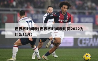 世界杯时间表(世界杯时间表时间2022为什么11月)