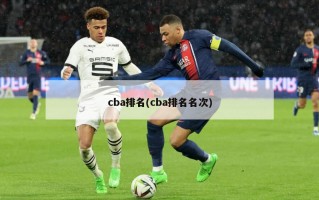 cba排名(cba排名名次)