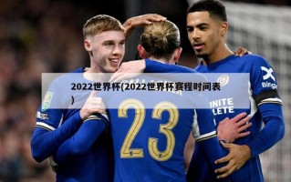 2022世界杯(2022世界杯赛程时间表)